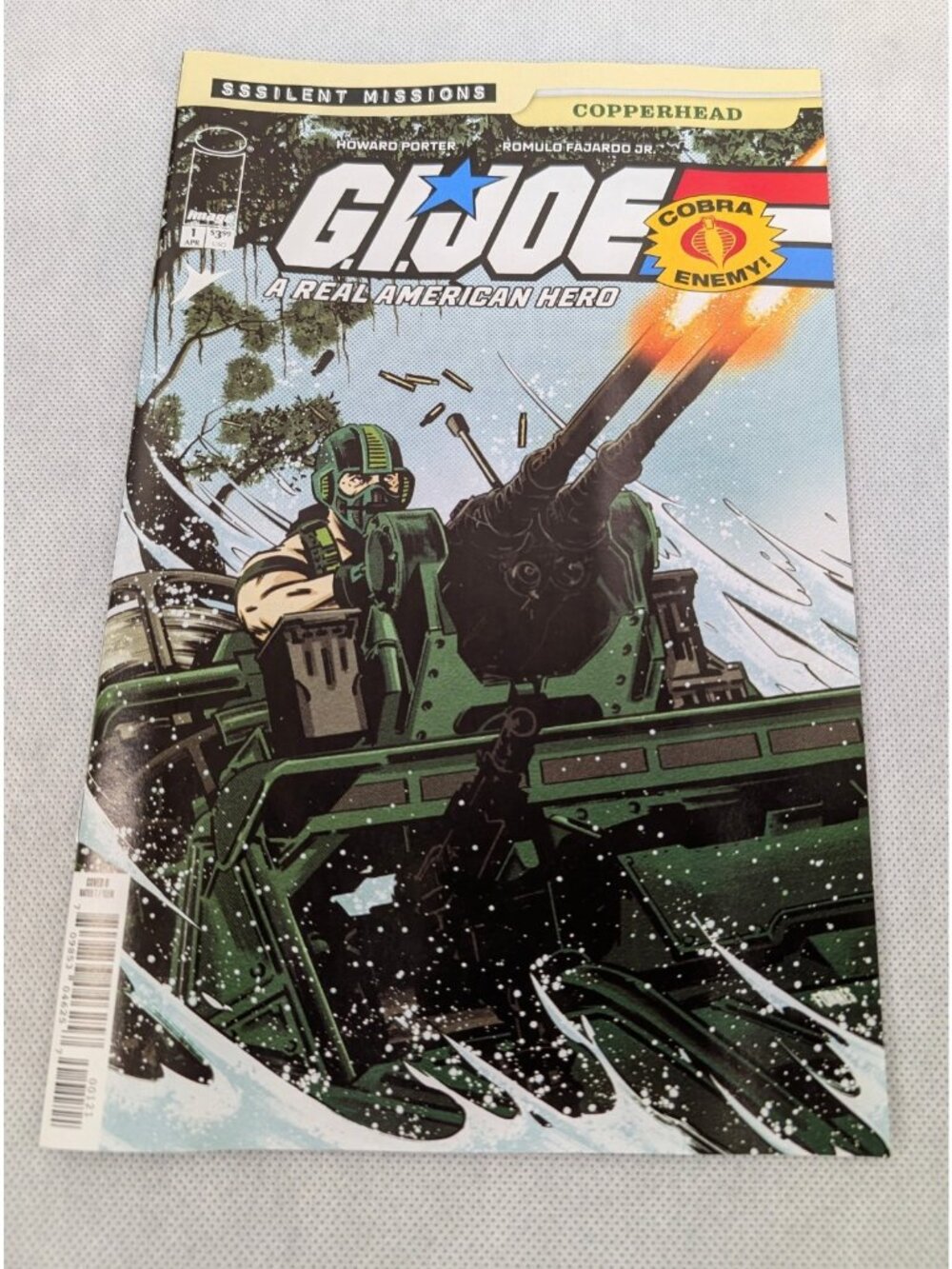 GI Joe ARAH SSSilent Missions COPPERHEAD #1 2 Issue Variant Set Image 2026 - Picture 3 of 8